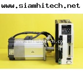 เซอร์โวมอเตอร์ panasonic รุ่น MSMD082P1V drive รุ่น MCDDT3520 750W(มือสอง)KOIII