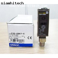 photo switch E3S-CR67-C ตรวจจับกระจกโปร่งใสและบรรจุภัณฑ์พลาสติก (ใหม่ขายถูก)OHII ของหมดค่ะ