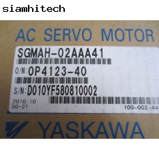 SGMAH-02AAA41 YASKAWA  Servo Motor 200W (สินค้าใหม่) KMIII